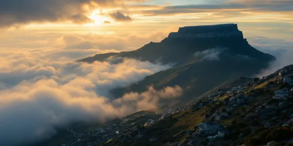 Filming in Cape Town