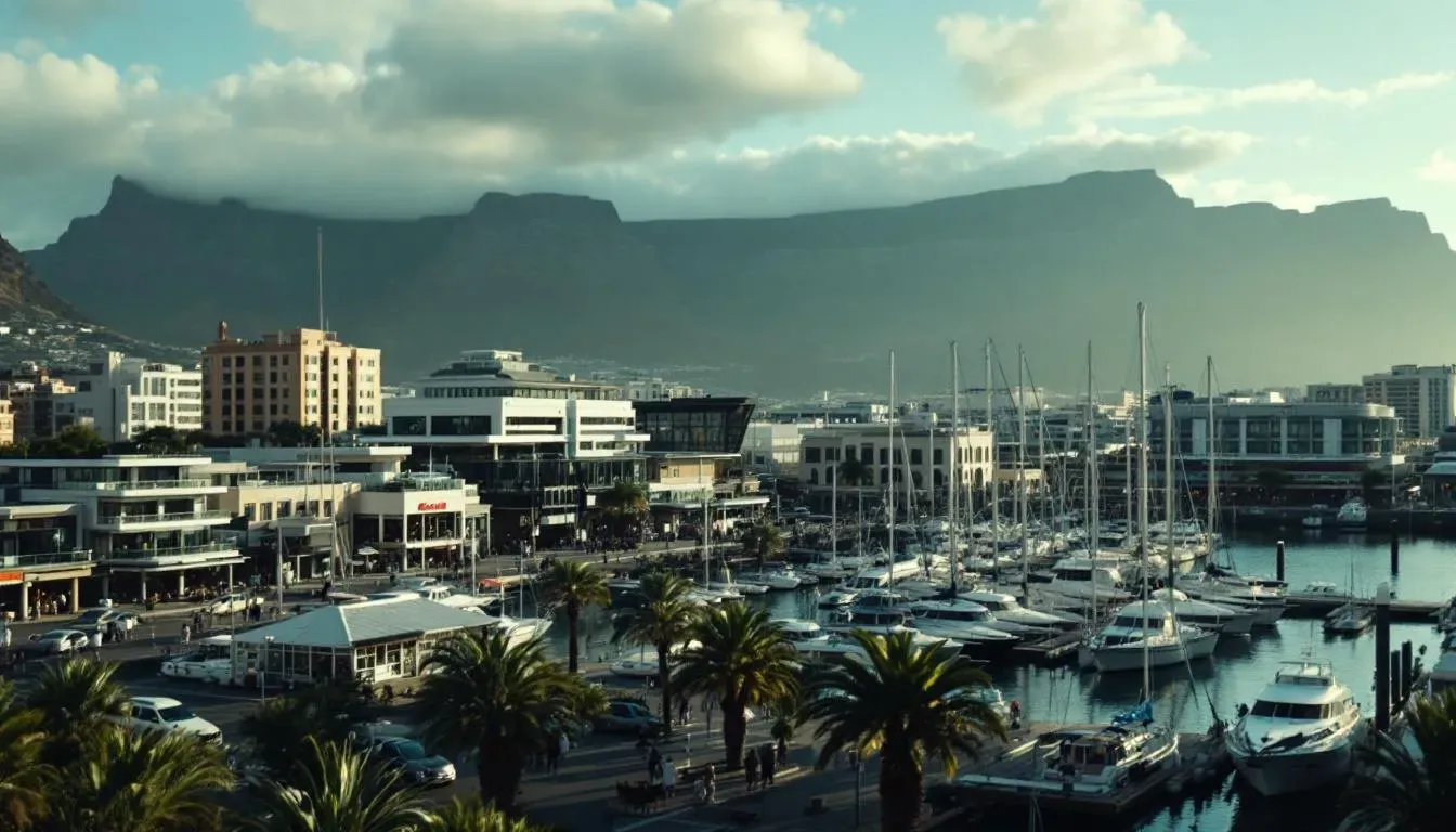 Filming location in South Africa