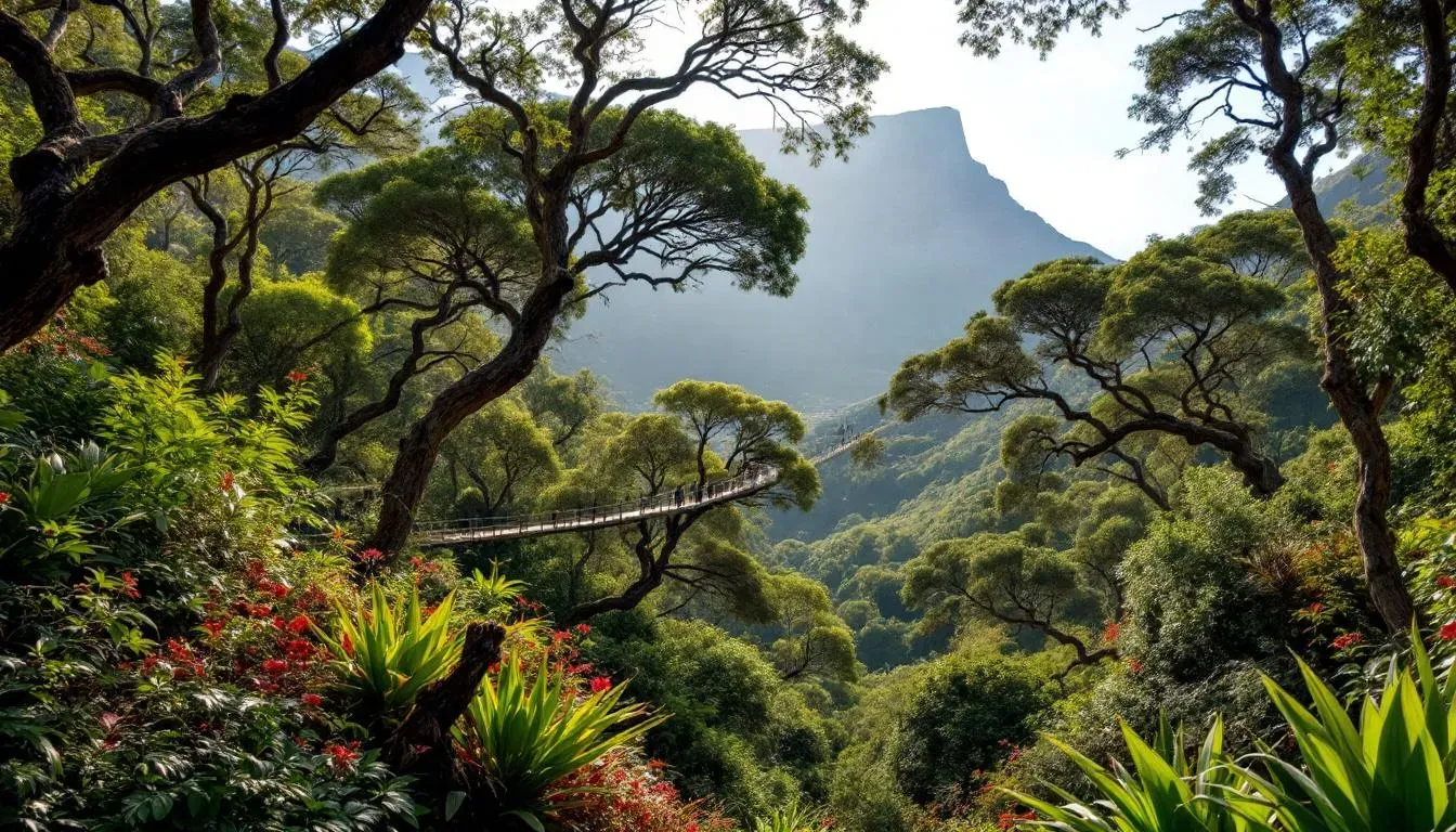 Kirstenbosch Gardens - filming location in South Africa