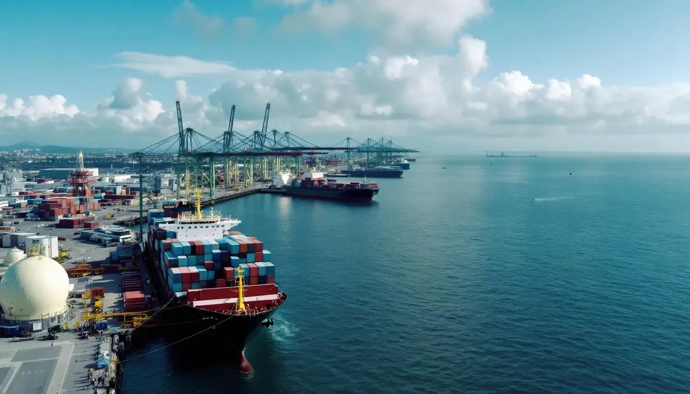 Durban Harbour - filming location in South Africa