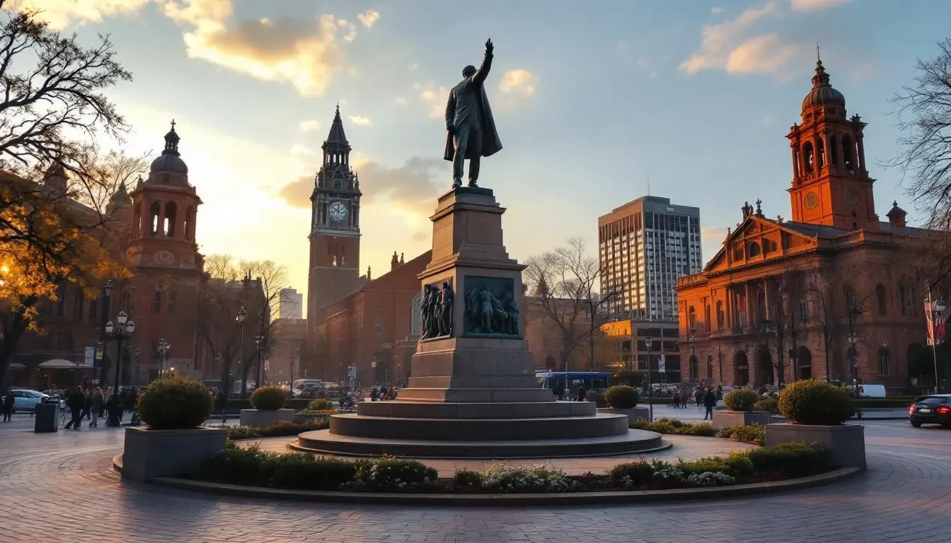Church Square Pretoria - filming location in South Africa