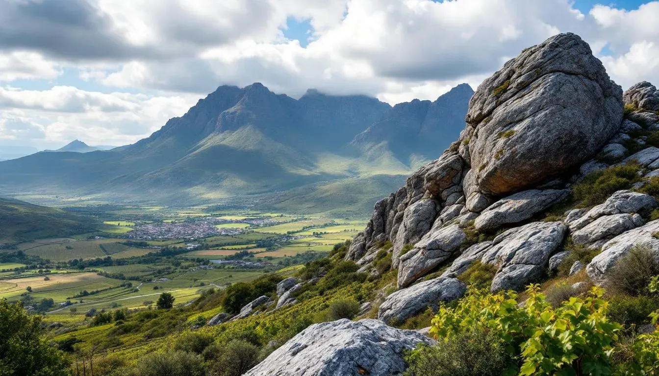 Paarl Rock - filming location in South Africa