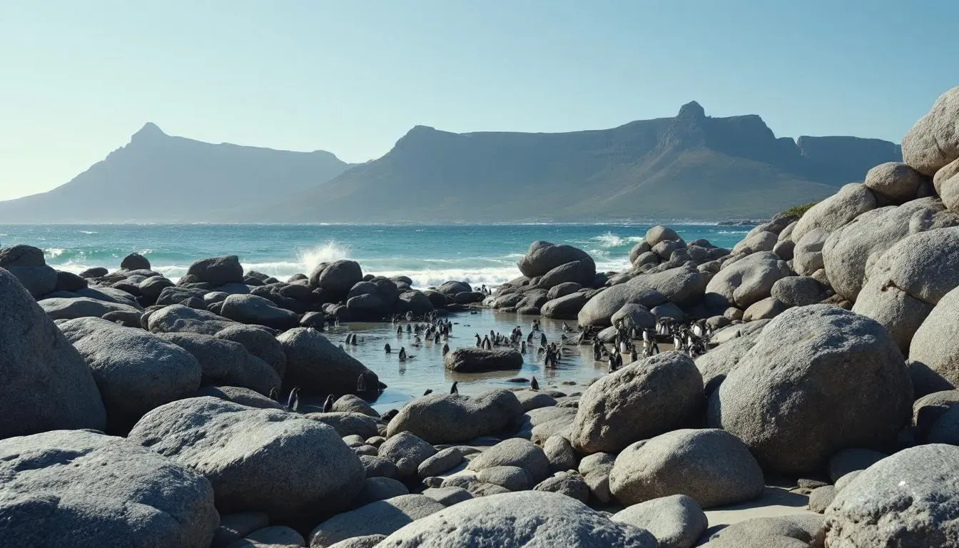 Cape Penguins - filming location in South Africa