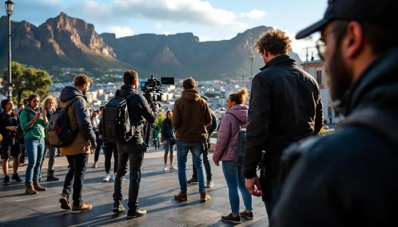 South African Film Crew - filming location in South Africa