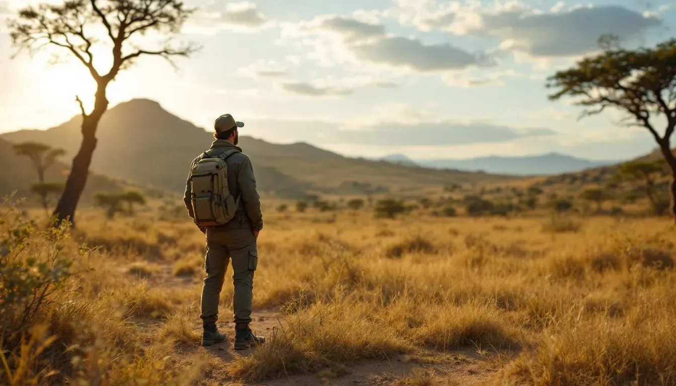 Champagne Cape Winelands and bushveld savanna Epernay - filming location in South Africa